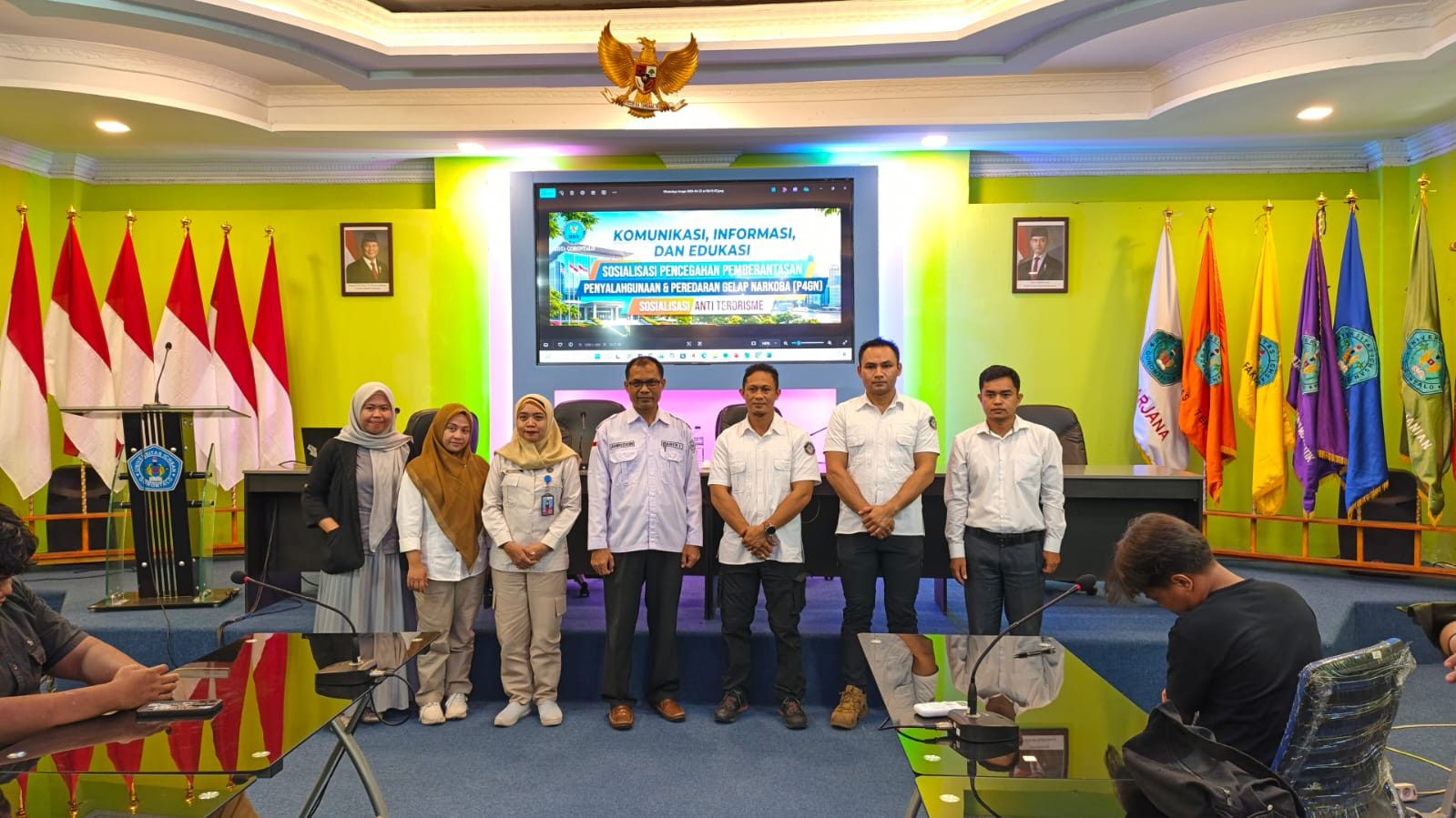 Universitas Ichsan Gorontalo Gelar Sosialisasi P4GN dan Anti Terorisme, BNN & Densus 88 Hadir Langsung di Kampus