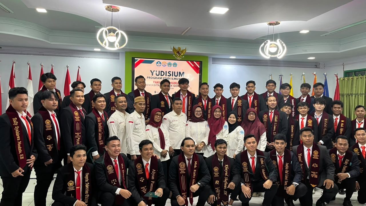 Yudisium Fakultas Hukum UNISAN, 63 Calon Sarjana Hukum Resmi Diyudisium