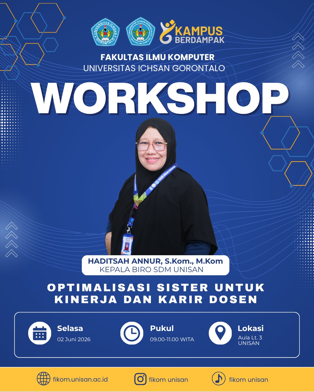 Workshop Aplikasi Sister