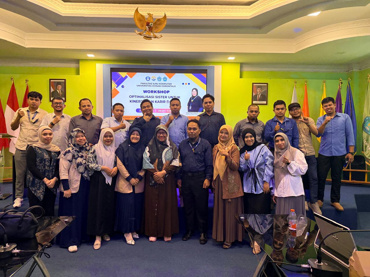 Workshop Optimalisasi Sister untuk Karier Dosen FIKOM Unisan Gorontalo